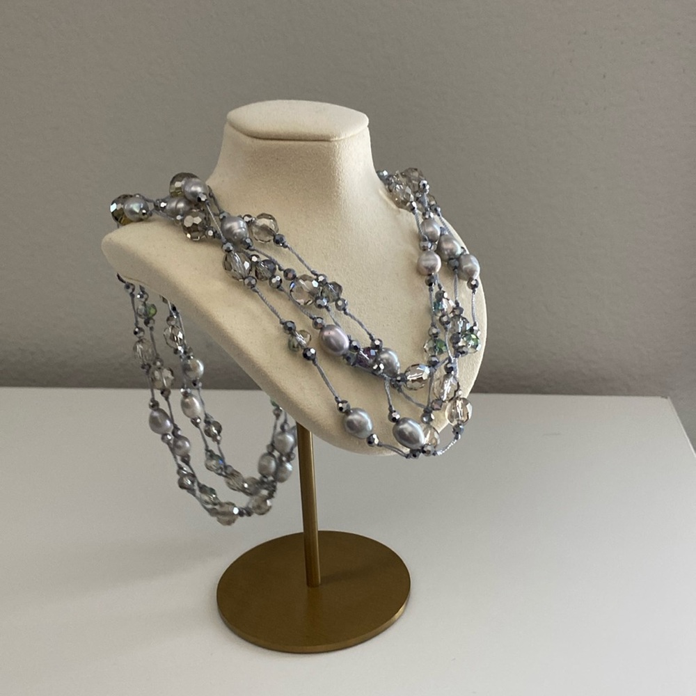 Long Pearl Necklace